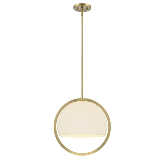 Designers Fountain Eterna 1 Light Brushed Gold Pendant, D274M-16P-BG