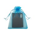 thumbnail image 1 of SUNGULF 100pcs Organza Pouch Bag Drawstring 5x7 13x18cm Strong Gift Candy Bag (Turquoise), 1 of 4