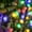 Multicolor 276in, variant on Christmas Lights Pinecone Shaped String Lghts, Solar Powered LED Lights Colorful Decorative Lights for Hanukkah, Halloween, Thanksgiving Indoor Outdoor Christmas Decorations