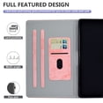 thumbnail image 4 of TECH CIRCLE Plain Case for Galaxy Tab A9 Plus 2023 - Magnetic Folio Case with [Auto Sleep Wake & Adjustable Viewing Stand Angle] Lightweight Fabric Cover for Galaxy Tab A9+ 11" (SM-X210/X215), Pink, 4 of 7