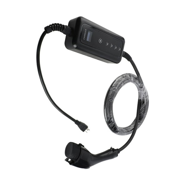 Electric Car Charging Plug, 5m Long Conductivity Level 2 EV Charger Cable 16A Adjustable 240V 3.5Kw for New Energy Vehicles
