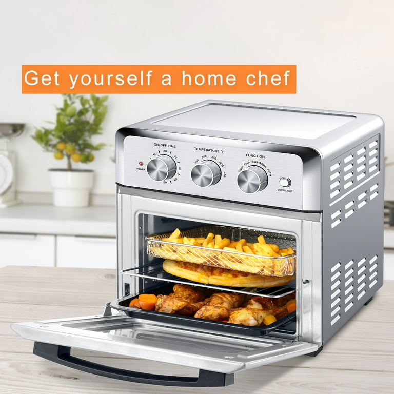 Hamilton Beach 31350 Quantum Air Fryer Toaster Oven, Stainless Steel