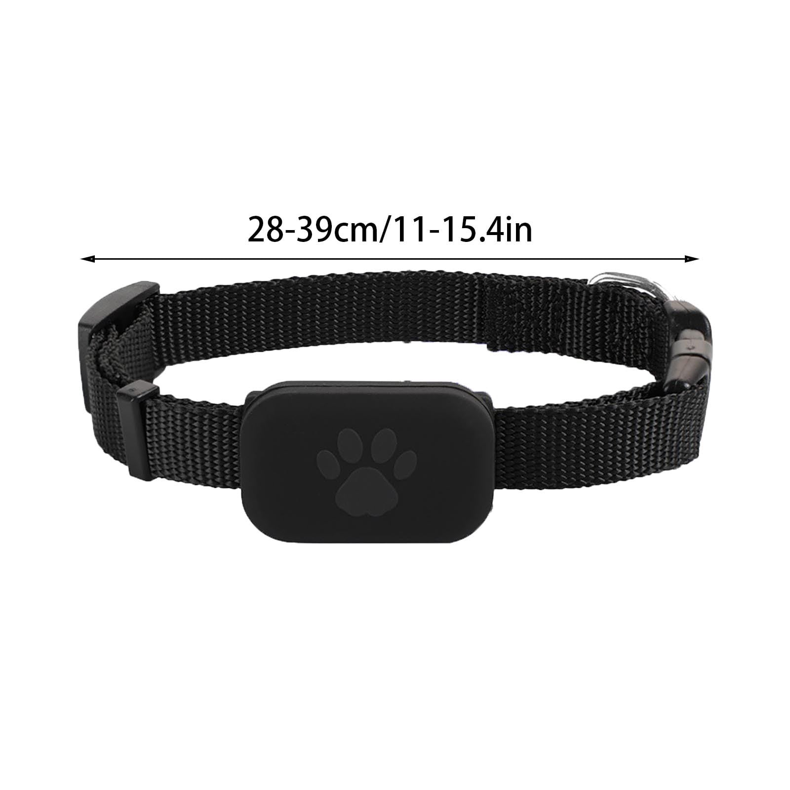 GPS Pet Tracking Collar for Cats & Dogs - Waterproof Anti-Lost Locator Collar with Real-Time Positioning