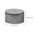 thumbnail image 2 of Phenofice 10Ud Tapones De Goma Para Cubierta De Rodamientos Ideal Para Camiones Y Maquinaria, 2 of 8