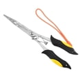 thumbnail image 1 of Alicates de pesca de punta larga, alicates para anzuelos de pescado, removedor de anzuelos, tijeras con cordón para agua dulce y salada, 1 of 5