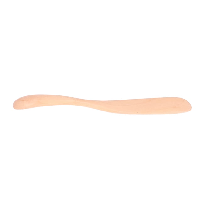5PCS Wooden Butter Knife Jam Cheese Spreader for Bread Facial