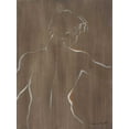 thumbnail image 2 of Loreth, Lanie 25x32 Black Ornate Wood Framed with Double Matting Museum Art Print Titled - Standing Male Figure, 2 of 4