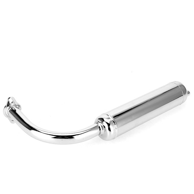 Silenciador de tubo de escape para bicicleta motorizada, accesorio de motor para silenciador de tubo de escape de bicicleta motorizada de alta capacidad