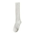 thumbnail image 1 of Winter Stocking Stocking Lady Stocking Striped Candy Coloured Coral Stocking With Thick Warm Floor, 1 of 5