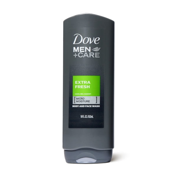 Dove Men+Care Body Wash Extra Fresh, 18 fl. Oz. - Walmart.com - Walmart.com
