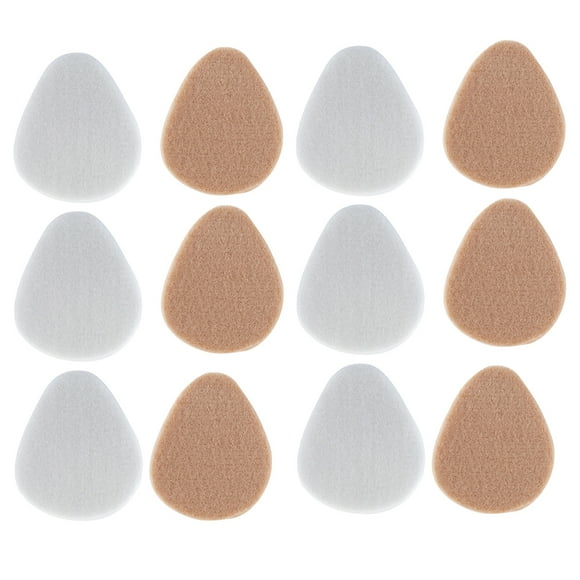 BRIGHTFUFU 6 pares de plantillas gruesas para tacones altos y antepié