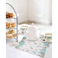thumbnail image 4 of Beach Coastal Kitchen Dish Towels for Drying Dishes Set of 2, Summer Coral Starfish Nautical Ocean Waffle Weave Microfiber Hand Tea Bathroom Towels Quick Dry & Absorbent Towel 12x12, 4 of 7