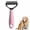 Pink, variant on Dual-Sided Pet Grooming Brush – 2-in-1 Deshedding & Dematting Comb for Dogs & Cats, Long Hair Undercoat Rake, 2026.(Blue)