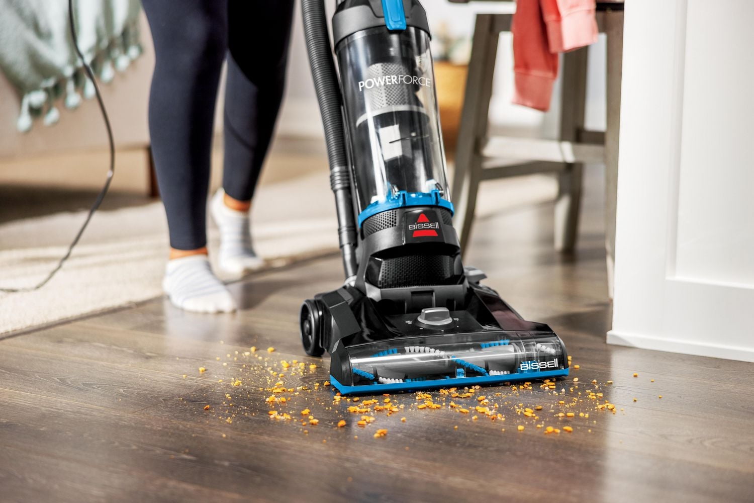 BISSELL® PowerForce® Bagless Upright Vacuum, Lightweight, powerful vacuum