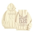 thumbnail image 2 of Christian Hoodies for Women 2025 Faith Over Fear Y2K Graphic Hoodie with Pockets Hooded Sweatshirt Women Pullover, 2 of 8