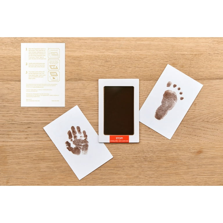 Baby Footprint & Handprint Inkless Ink Pad Drawing & Painting Kits