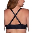 thumbnail image 3 of Vanity Fair MIDNIGHT BLACK Beauty Back Front Close T-Shirt Bra US 36DD NWOT, 3 of 4