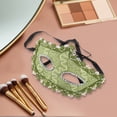 thumbnail image 4 of Unique Bargains Masque de Fête Demi-Visage Dragon Design Tête Pointue pour Creux Vert PVC, 4 of 5