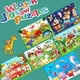 thumbnail image 2 of 30 Pieces Insert Wooden Puzzles, Dinosaur, Etc., 2 of 5