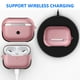 thumbnail image 4 of Compatible con Airpods Pro Case, silicona suave + cubierta dura de PC Caja de carga inalámbrica Protección completa Antiarañazos a prueba de golpes Funda para Apple Airpods Pro Adepaton CJWUS-4065, 4 of 7