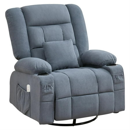 spaco gray kneading massage recliner product