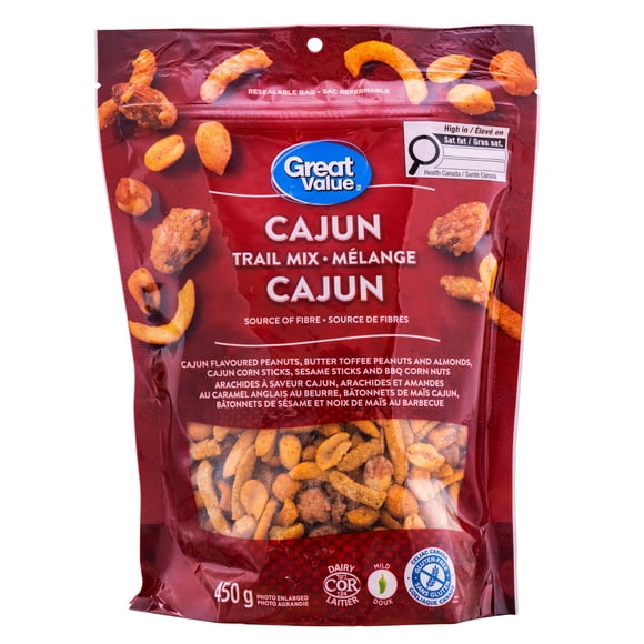 Mélange cajun Great Value, Sans Gluten, casher, fabriqué au Canada 450 g
