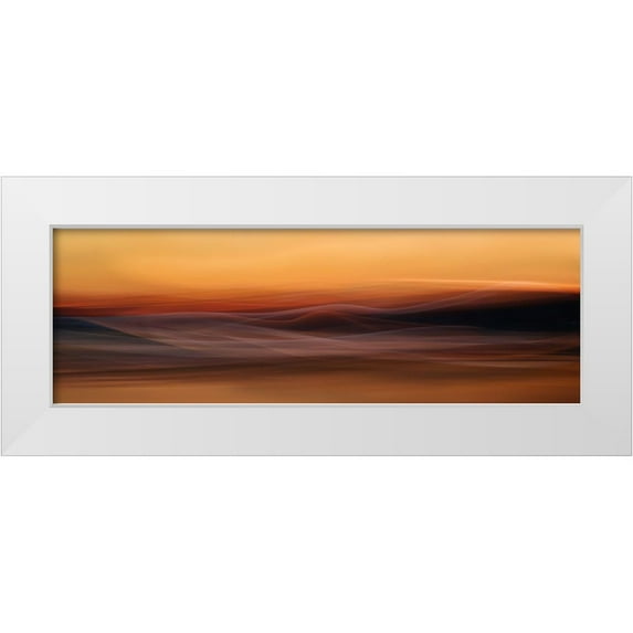 Westum, Heidi 24x11 White Modern Wood Framed Museum Art Print Titled - Where nothing grows