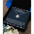 thumbnail image 3 of Grandma Gift From Grandchildren, Birthday gift for Grandma, Mothers Day Gift for Grandma, Love Knot Gift necklace, Necklace For Grandma, 3 of 7
