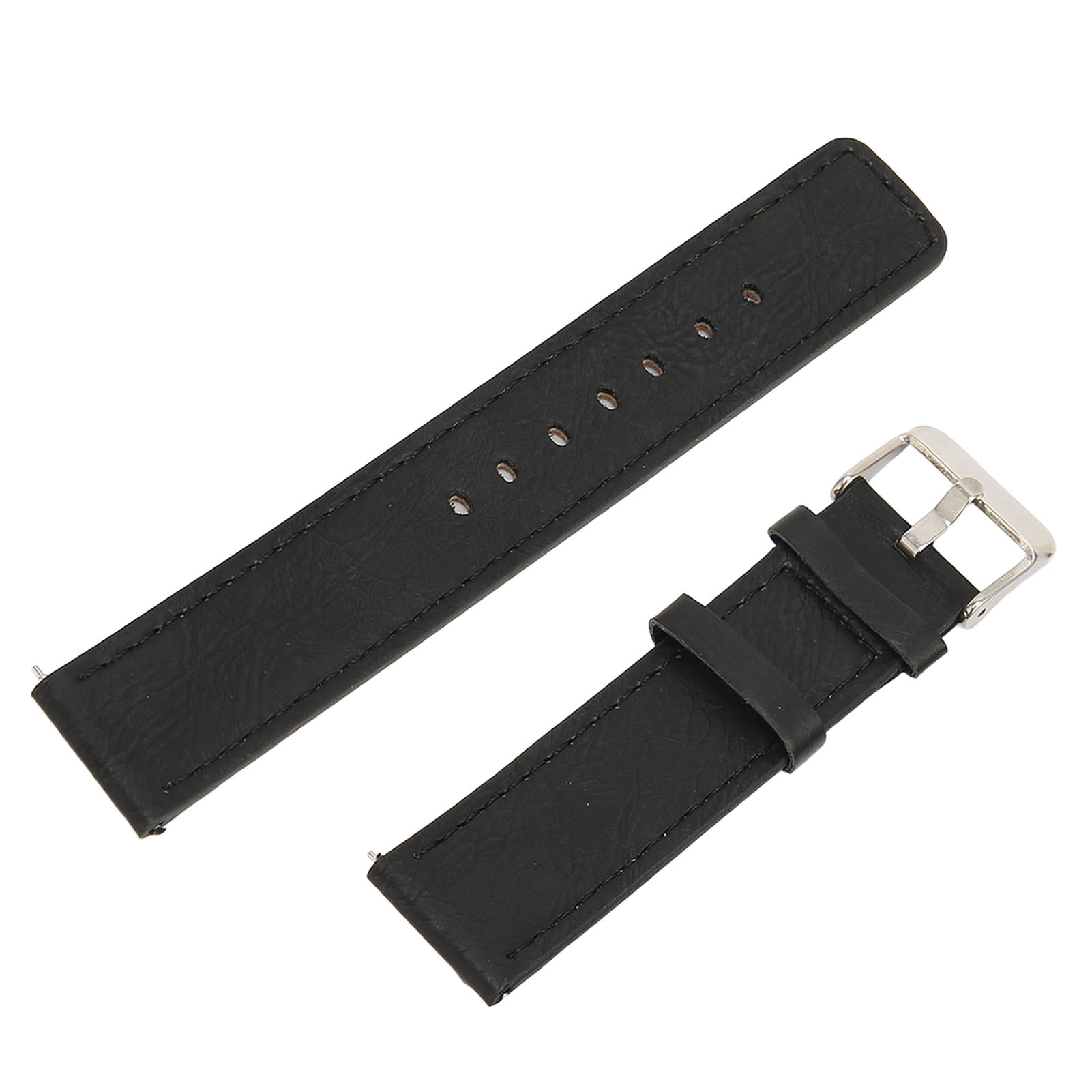 20mm Leather Watch Strap Adjustable Exquisite Leather Watch Strap Waterproof For GTS 2 For Bip U Black Walmart