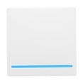 thumbnail image 1 of eWeLink Push Button Wall Light Switch Remote Controller 1 Gang 86 Type ON/Off Switch Panel 433MHz Wireless RF Remote Control with Stickers Free Position Flexible For Home Living Room Bedroo, 1 of 7