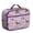 Purple-6, variant on Whimsical Dog Lunch Tote – Hand-drawn Dog Graphic Pattern Insulated Lunch Bag for School and Daycare