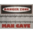 thumbnail image 2 of Phillip, Jamie 18x15 White Modern Wood Framed Museum Art Print Titled - Danger Zone, 2 of 4