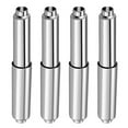 thumbnail image 4 of Toilet Paper Holder Roller Replacement Chrome Plated Abs Kitchen Tissue Holder Silver Adjustable 4Pcs, 4 of 5