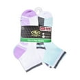 thumbnail image 2 of Athletic Works Girls Ankle Socks, 11-Pack, Sizes S-L, 2 of 5