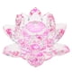 thumbnail image 5 of Ornamento de cristal Yotijar Modelo de cristal de Lotus rosado 90x40 mm, 5 of 7