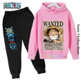 thumbnail image 5 of 2023 New Anime One Piece Hoodie Set Kids Sonic Sweatshirt Stranger Things Pullover Fashion Baby Boy Clothes Girls, 5 of 5