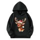 thumbnail image 3 of Sudaderas con capucha para niños y niñas, sudaderas casuales de manga larga, lindas sudaderas de gran tamaño con bolsillo de polar, chaquetas para niñas, 3 of 4