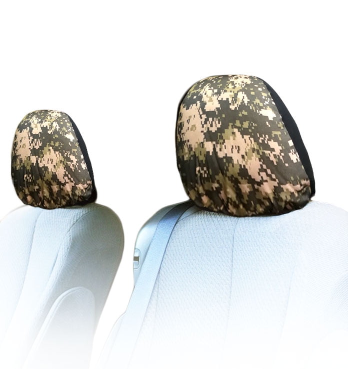 Army Military Camouflage Car Truck SUV Headrest Covers New Pair