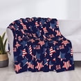 thumbnail image 3 of Fotbe American Stars Manta de Franela con Estampado, Manta Ultrasuave para Cama, Sofá, Auto, Hipoalergénica y Antibolitas-40"x30", 3 of 6