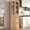 Nature, variant on Homieasy 80'' Tall Pantry Storage Cabinet with Glass Doors, 6-Tier Floor Standing Cupboard with Adjustable Shelves for Kitchen, Dining Room, Nature