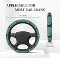 thumbnail image 5 of Fotbe Blue Watercolor Duck for Steering Wheel Cover Universal 15 in Car Accessories for Men Women,Steering Wheel Protector Comfortable Protective Case for SUV Sedan Decor, 5 of 8