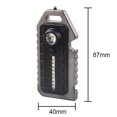 thumbnail image 2 of Luz de trabajo portátil COB LED 400mAh Ndcxsfigh Silbato Llavero táctico Antorcha, 2 of 9