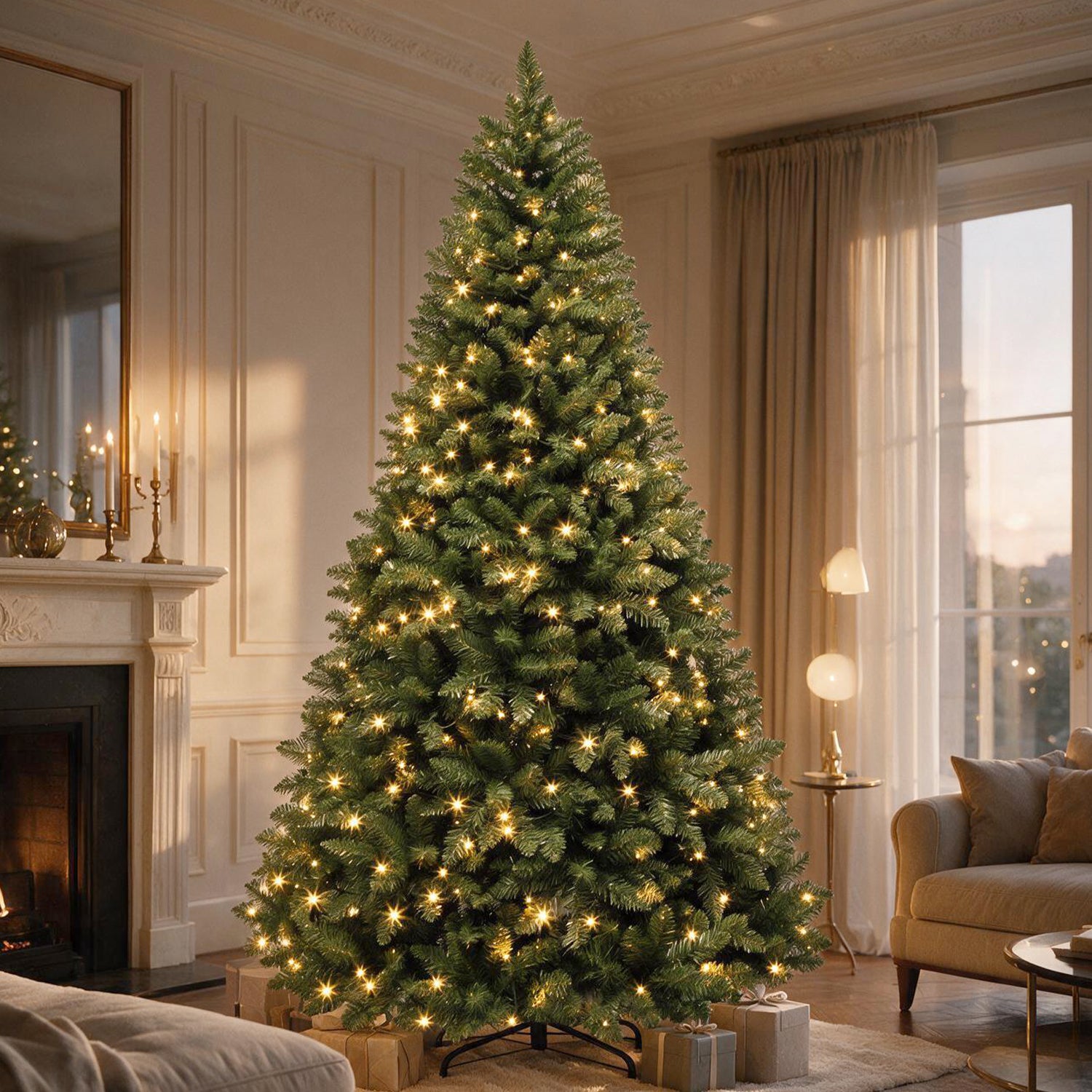 Vivatrees 6ft Pre-Lit Artificial Christmas Tree photo 4