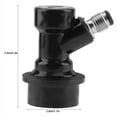thumbnail image 1 of Ball Lock Disconnects Kit for Homebrew Beer Soda Corny Keg Liquid Connectors, 1 of 7