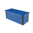 thumbnail image 1 of Trimetals Garden / Utility Patio Storage Box - Aqua Blue, 1 of 1