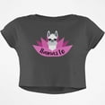 thumbnail image 1 of Llamaste Junior Boxy Crop Top T Shirt, 1 of 1