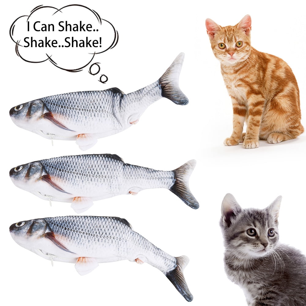 fish cat toy catnip kicker