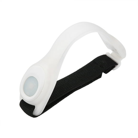 Lightweight Silica Gel LED Light Night Safety Lamp for Outdoor Sports Running Cycling White