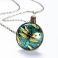 thumbnail image 6 of Dragonfly Necklace Personalized Custom Photo Round Pendant Adjustable Stainless Steel Necklaces with Gift Box for Men Women Mothers Valentine's Jewelry Gift, 6 of 6