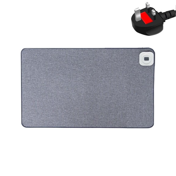 Heated Desk Pad Mouse Pad Hand Warmer Mat for Office & Home,Heated Table Mat with Human Body Sensing Automatic On/Off, Comfortable Desk Heater for Cold Hands & Winter Workspaces